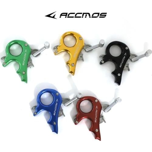440C 3 Finger Stainless Steel Release Aid Archery Caliper Release for Compound Bow Archery Arrows and Bow Release