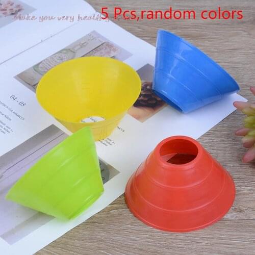 5Pcs Football Training Cones Marker Discs Soccer High Quality Sports Entertainment Sports Accessories