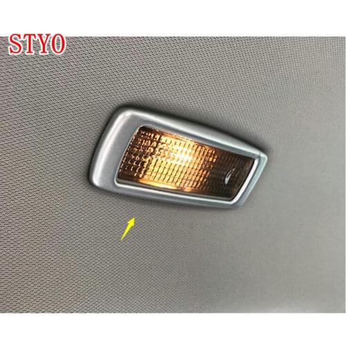 STYO Car ABS Rear reading lamp decorative trim For Skoda1 Karoq 2018
