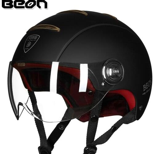 Beon B-105 Vintage Motorcycle Helmet Retro Motorbike Scooter Moto Casque Casco Motocicleta Capacete ECE Approved