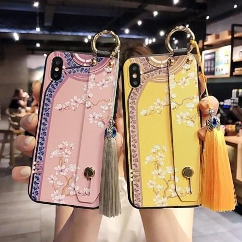 Classical Cheongsam Style Full Phone Case for Samsung S10e S8 9 10 20 21 Ultra Plus Note 8 9 10 20 Ultra Plus Soft Back Cover