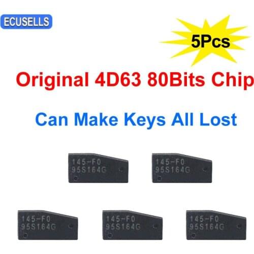 5Pcs/Lot Car Key Chip Original High Quality 4D63 80bit Chip for Ford and For Mazda 4D 63 80 Bit Chip Can Make Keys All Lost