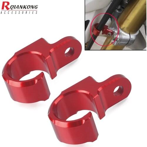 CNC Motorcycle Rear Front Line Hose Clamp Holder For Honda CRF250L CRF250M CRF250 L/M 2012 2013 2014 2015 brake caliper brack