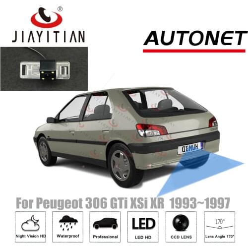 JIAYITIAN rear view camera For Peugeot 306 GTi XSi XR 1993 1994 1995 1996 1997/backup Camera/Reverse Camera/License Plate camera