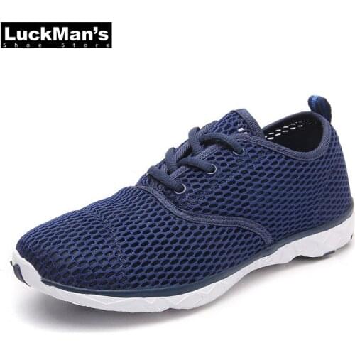 Summer Breathable Men Casual Shoes Lightweight Cushion Walking Shoes Men Outdoor Water Shoes Big size 14 zapatillas mujer sapato