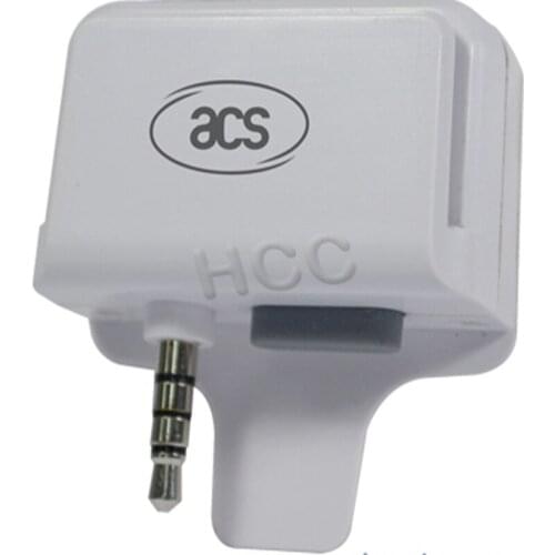 ACR31 Audio Jack magnetic Card Reader ACR31 Audio Jack smart Card Reader 3.5mm Audio Jack Interface Supports ISO 7810 / 7811