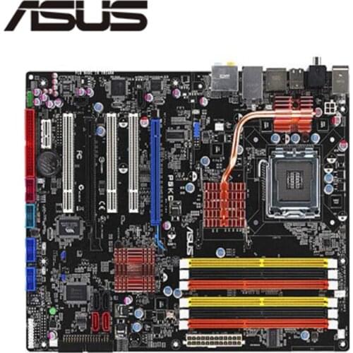 For Asus P5KC Desktop Motherboard P35 Socket LGA 775 DDR2 Original Used Mainboard On Sale