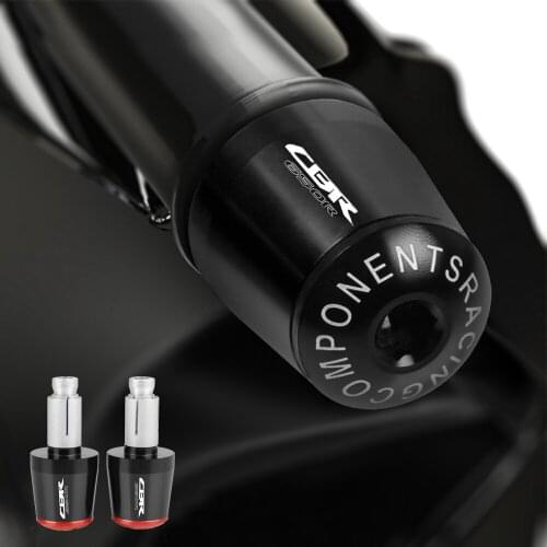 Motorcycle Accessory CNC Aluminum 7/8'' 22MM Handlebar Grips Handle Bar Cap For Honda CBR650R CBR 650 R 2019-2020 CB 650R