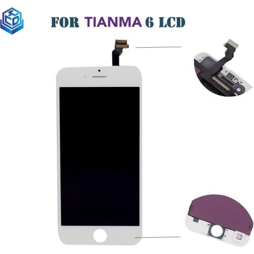 Factory Wholesale Old Tianma Display For Pantalla iPhone 6 LCD Touch Screen With Assembly DIgitizer Replacement DHL Shipping