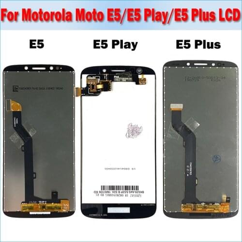 Original LCD For Motorola Moto E5 Plus XT1924 E5 Play XT1920 XT1921 E5 XT1944 Lcd Display Touch Screen Assembl