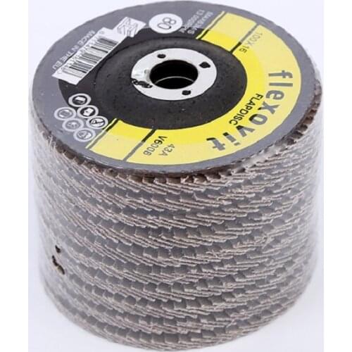 Metal Polishing pad Flower-shaped page wheel 100mm blinds hundred impeller polish sheet mesh cover iron core hardware fittings