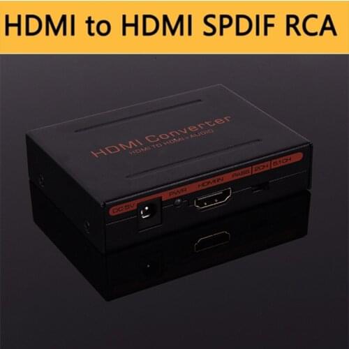 Conversor estereofônico para fora do adaptador para o leitor de dvd de blu-ray xbox ps4 divisor ótico do extrator de áudio de hd