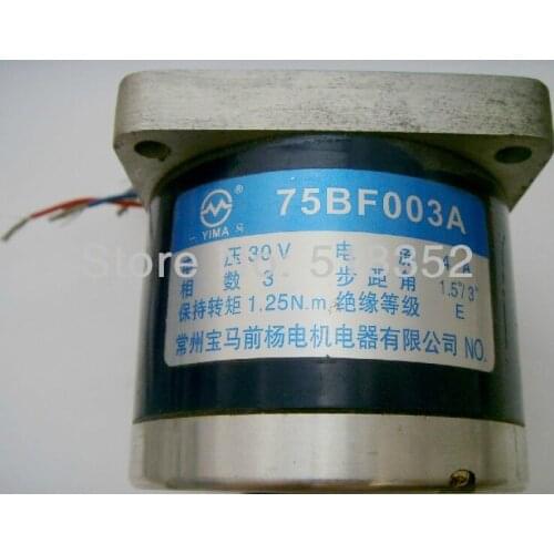 75BF003A- 30V 4A 1.25N.m Three Phase Stepper Motor Drive with 6 Electric Wires for EDM Wire Cut Machine Electrical Parts