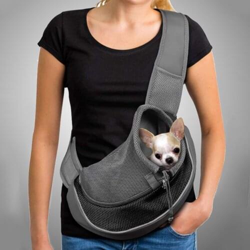 Dog Bags Comfort Pet Puppy Carrier Sling Front Mesh Outdoor Trave Shoulder Teddy dog Crossbody bag Tote Cat Carriers