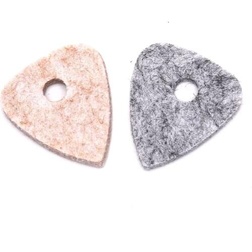 Ukulele Pick Colorful Soft Felt Plectrum Mediator Ukulele Accessories