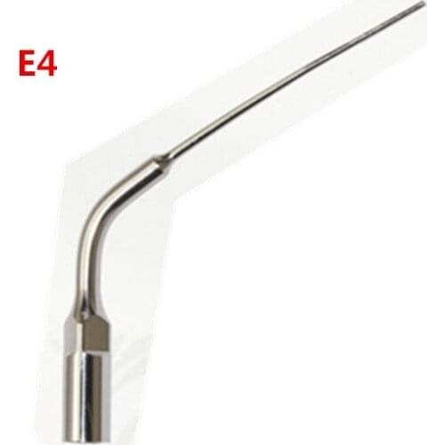 2pcs E4 scaler tips tools for dentist teeth whitening dental instrument ultrasonic dental scaler tip for EMS & Woodpecker