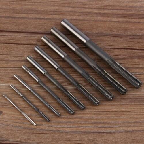 1 pcs HSS Milling Cutts Straight Shank Milling Reamer Chucking Reamer Sharp Cutting-edge Reamers Tools Machine Reamer