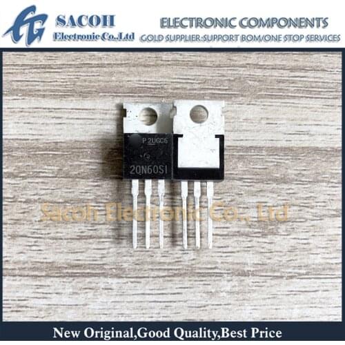 10Pcs FMV20N60S1 or FMP20N60S1 or 20N60S1 TO-220F/TO-220 20A 600V N-Channel Power MOSFET