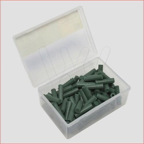 100pcs Dental Lab Polishing Burs Silicone Polishers Rubber Green