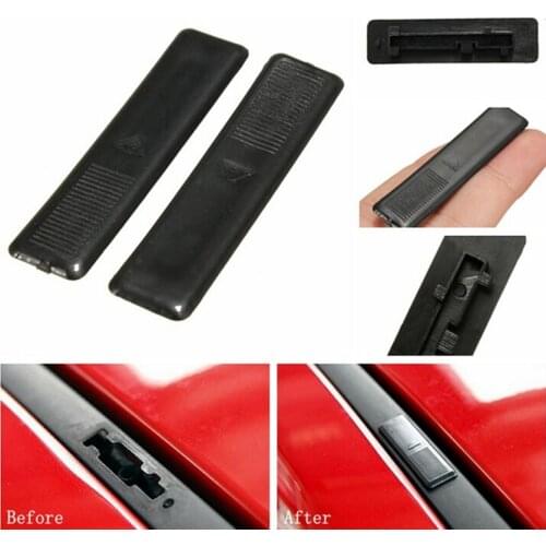 2pcs Plastic Roof Rack Clip Rail Cover Dustproof Cover Cap Replacement For Mazda 2 3 6 CX9 Car Styling