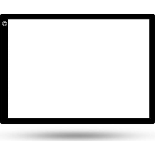 A4 Tracing Light Box for Drawing - Professional Light Table,0.27inch Thin Light Board for Diamond Painting, X-Ray View