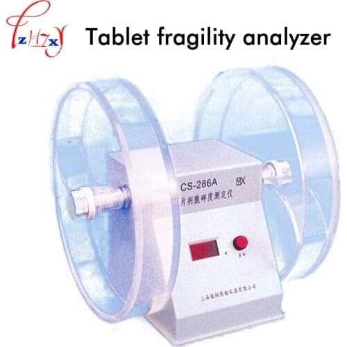 Tablet fragility analyzer CS-286A digital display drug tablet brittleness tester machine 110/220V 1PC