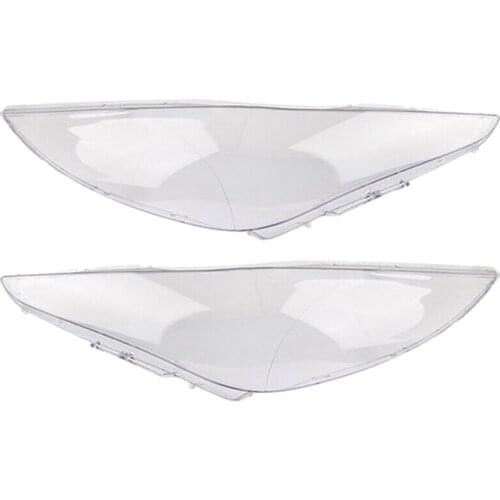 Car Front Lamp Shade Headlight Mask Headlights Shell Lampshade Cover for Hyundai Sonata 2011-2014