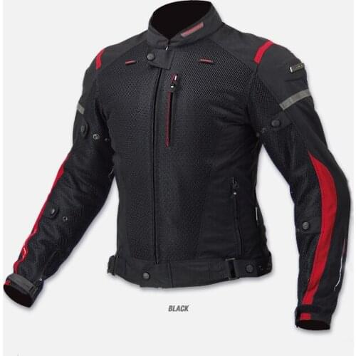 Free Shipping 2018 New JK069 motorcycle jacket summer mesh breathable racing anti-drop jacket MEns riding suits