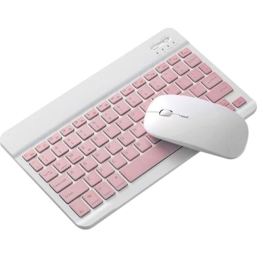 Wireless Bluetooth Keyboard Mouse Set Lightweight Portable for IOS Android Phone Tablet EM88