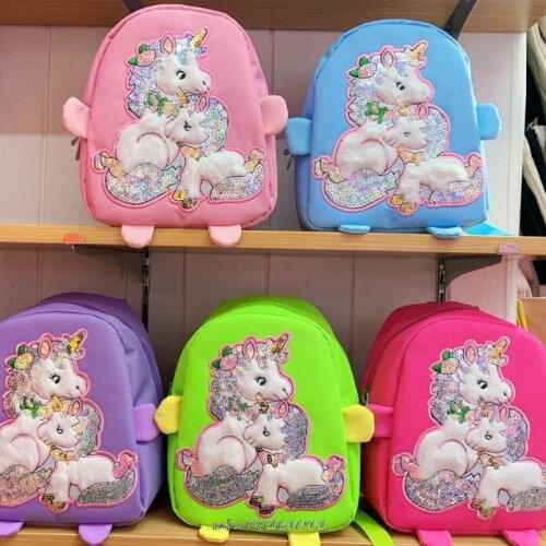 My Little Baby girl pony Childrens Schoolbag Student Boys Girls School Bags Birthday Gift Cartoon Princess Children Backpack