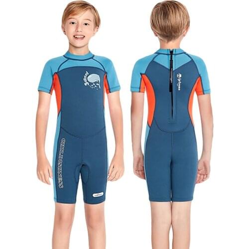 Children Swimsuit One Piece Beach Rash Guard Sun Protection Boys Swimwear With Sleeves Kids Swimming Surf Long Sleeve Swimsuit