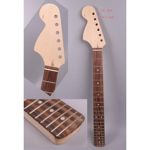 Electric guitar neck 22 Fret 25.5 inch Rosewood Fretboard Reversed Head