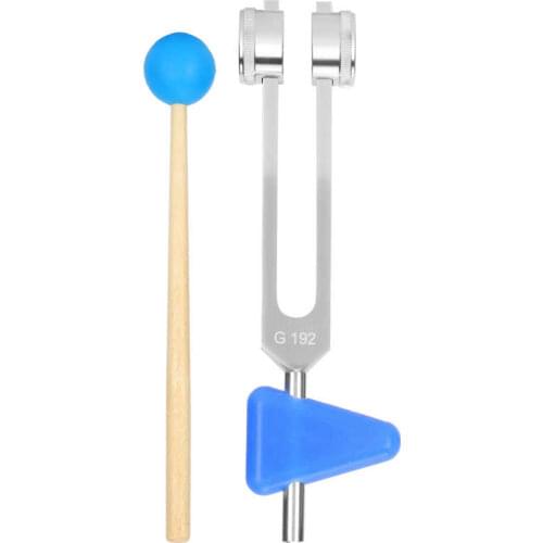 Ear Care Ear Care Tool 192Hz Aluminum Alloy Tuning Fork Sound Healing Therapy Relaxation Tuning for Hammer Set Health Care