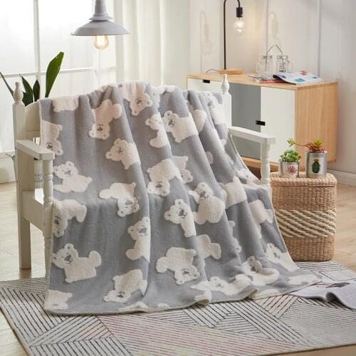 Плюшевые пледы IvaRose HOME TEXTILE China At AliExpress