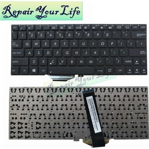 Laptop keyboard for ASUS X102BA X102 X102B US English AEEJBR00020 SG-62601 XUA 0KNB0-0130UI00 black/white KB accessories