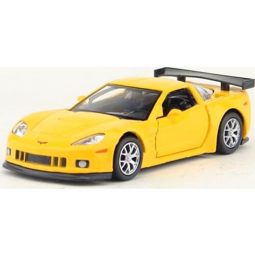 RMZ City 1:36 Scale Diecast toy model/Chevrolet Corvette Z06 Super/Educational pull back car for childrens gift/Collection