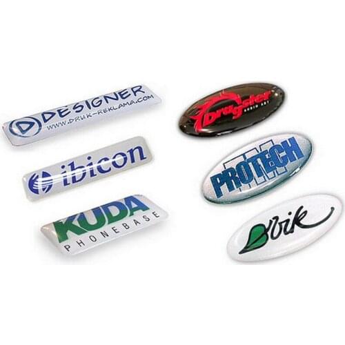 Custom logo labeles full color vinyl waterproof adhesive sticker labels