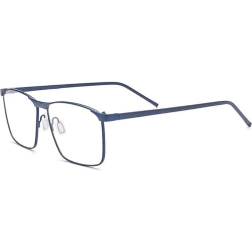 Pure Titanium Men Glasses For Myopia Classic Square Frame Simple Eyeglasses Women Prescription Computer Optical Spectacles