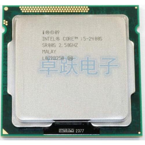 Original Intel Core i5 2400s 6M 2.5G 65W Quad Core Processor LGA 1155 SOCKET i5-2400s (working 100% Free Shipping)