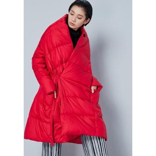 Loose Style Down Coats Winter Women 90% Duck Down Coats Plus Size Down Coats