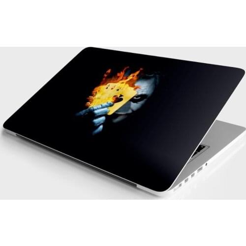 Sticker Master Poker Flame Universal Sticker Laptop Vinyl Sticker Skin Cover For 10 12 13 14 15.4 15.6 16 17 19 "Inc Notebook decal for Macbook,asus,Acer,Hp,Lenovo,Huawei,Dell,Msi,Apple,Toshiba,Compaq