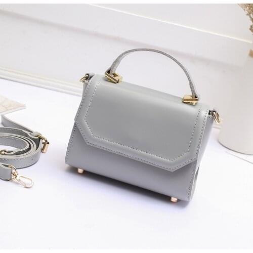 2021 womens bag new fashion small square bag with simple Messenger bag PU shoulder bag female bag