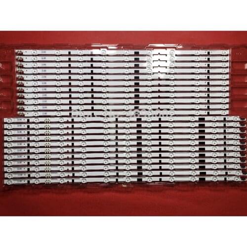 1set = 22 piezas tira de LED para iluminación trasera para Sam sung 2013SVS65F L11/R9 UA65F6400EJ D2GE-650SCB-R3 D2GE-650SCA-R