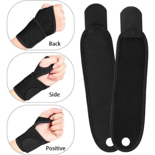 1 Pc Hand Wrist Support Training Exercises Wristband Wraps Brace Strap Adjustable