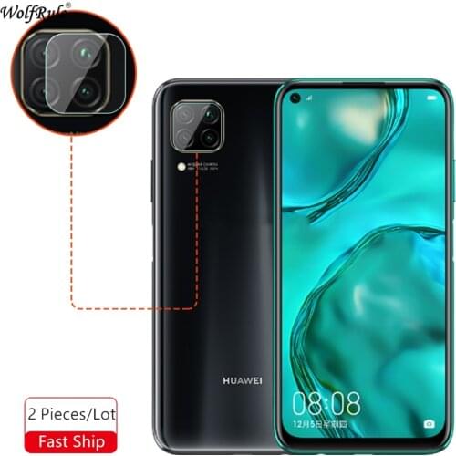 2PCS Lens Camera Tempered Glass For Huawei P40 Lite Camera Glass Protective Film For Huawei P40 Lite Lens Glass Huawei P40 Lite