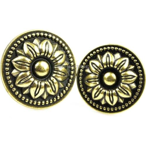 New 2pcs Antique Cabinet Drawer Knob Vintage Bronze Handle Cupboard Closet Kitchen Cabinet Handles Bars Pulls hardware knobs