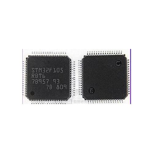 3PCS New STM32F105RBT6 TQFP64