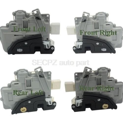 4F0839016 4F0839015 4F1837016 4F1837015 Front Rear Left Right 4 Door Lock Latch Actuator For Audi A3 A4 A6 C6 A8 R8 Seat Exeo ST