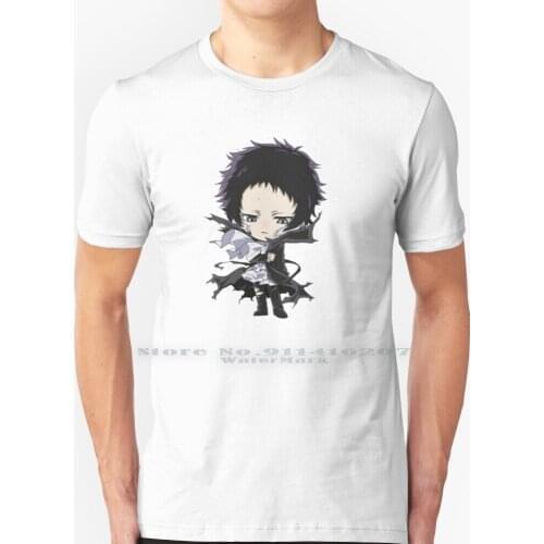 Akutagawa Chibi T Shirt 100% Pure Cotton Anime Manga Anniversaire No ? l Hydro Pouvoirs Magie Surnaturel Bagarre Mafia Détective