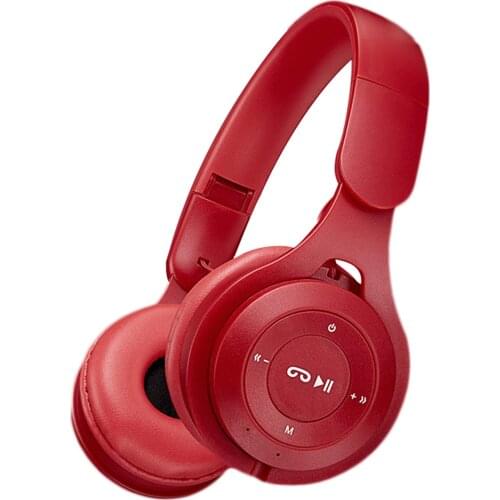 M6 Wireless Foldable Headset Macarons Heavy Bass Bluetooth Gaming Headphone